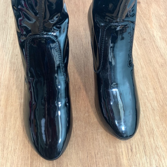 ZARA Basic Collection Black Booties Sz US 6 - Picture 9 of 12